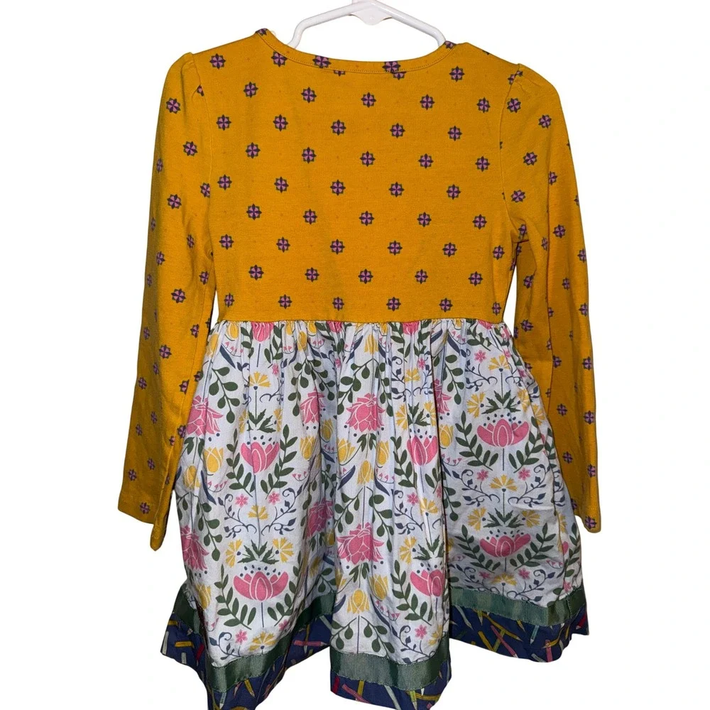 Matilda Jane Choose your own path Gold Star Dress size 4